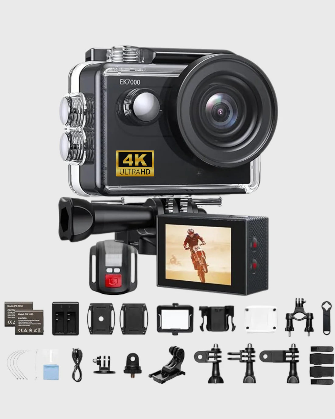 CÁMARA GPRO DEPORTIVA GOPRO ULTRA HD + FUNDA ULTRARRESISTENTE REGALO